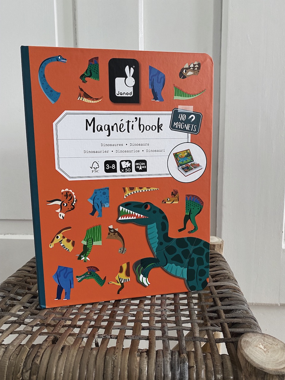 Magnetbuch Dinos