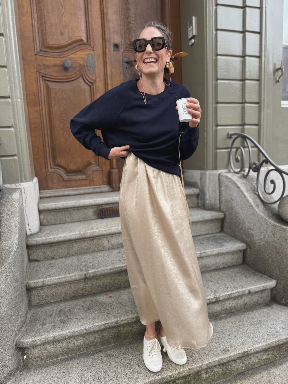 Bild Kaffee Zwischen Zähnen