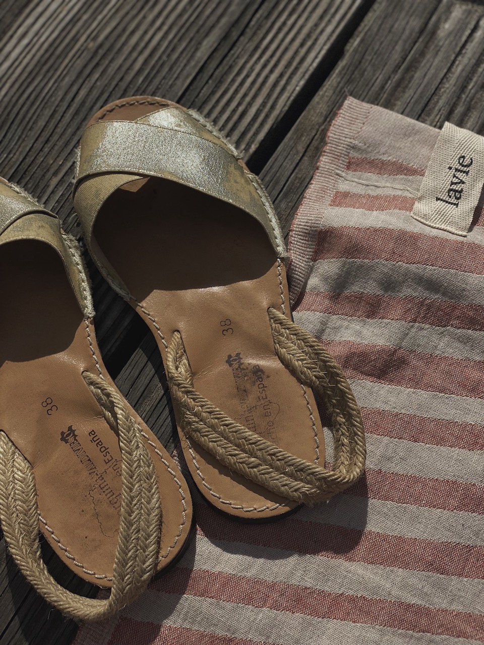 Bild Sandals Hamamtowel